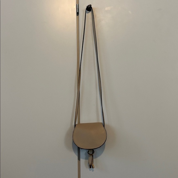 Chloe Marcie Bag - Nano Size in Beige, gold hardware with dusty. EUC leather - Picture 6 of 16